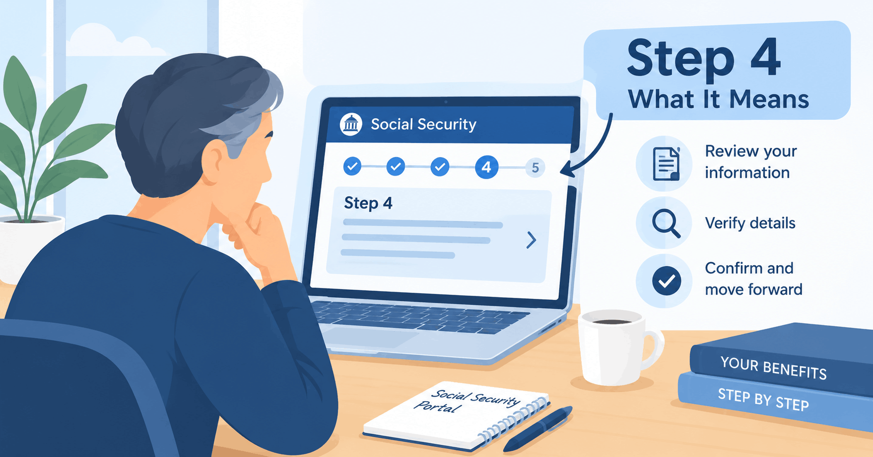 What Does Step 4 Mean on the Social Security Portal? (Plain English Answer)